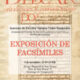 Exposición de facsímiles en la biblioteca del IEGPS enmarcada en el Día Internacional de las Bibliotecas